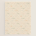 Hand drawn mountain landscape doodle pattern Jigsaw Puzzle Gallery Image 1