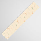 Hand drawn mountain landscape doodle pattern Table Runner Gallery Image 3