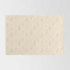 Hand drawn mountain landscape doodle pattern Rug Gallery Image 2
