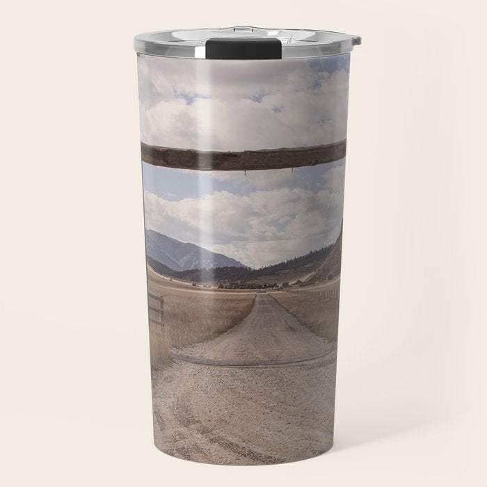 Wide Open Spaces x Montana Landscape Photography Travel Mug Gallery Image 1