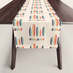 Sun & Surf Surfboards - Retro Rainbow Table Runner Gallery Image 1