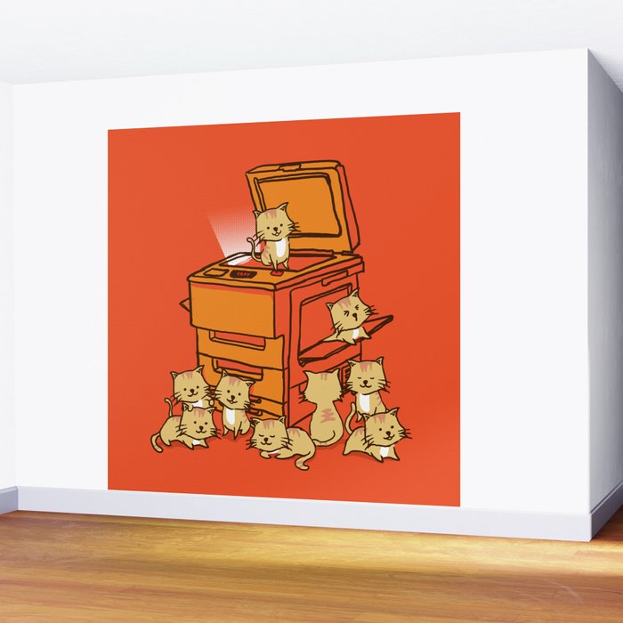 The Original Copycat Wall Mural Gallery Image 2