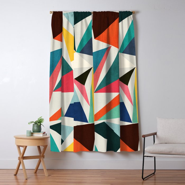 Collection of pointy summit Window Curtain Gallery Image 1
