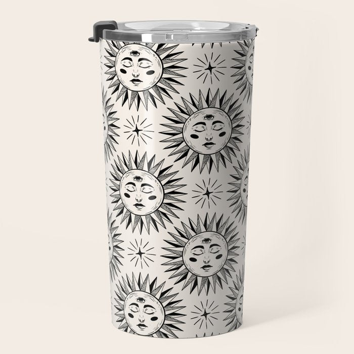 Vintage Sun Travel Mug Gallery Image 3