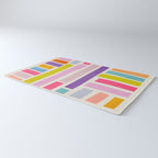 Pastel Tones Colorful Artwork Rug Gallery Image 3