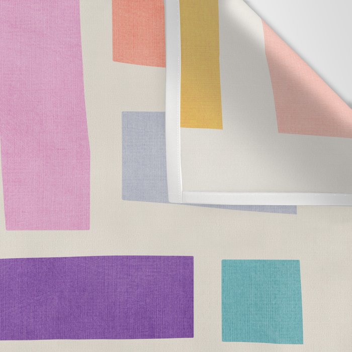 Pastel Tones Colorful Artwork Wall Tapestry Gallery Image 3