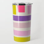 Pastel Tones Colorful Artwork Travel Mug Gallery Image 1