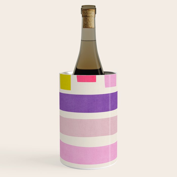 Pastel Tones Colorful Artwork Wine Chiller Gallery Image 1
