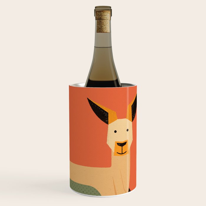 Whimsy Kangaroo Wine Chiller Gallery Image 1
