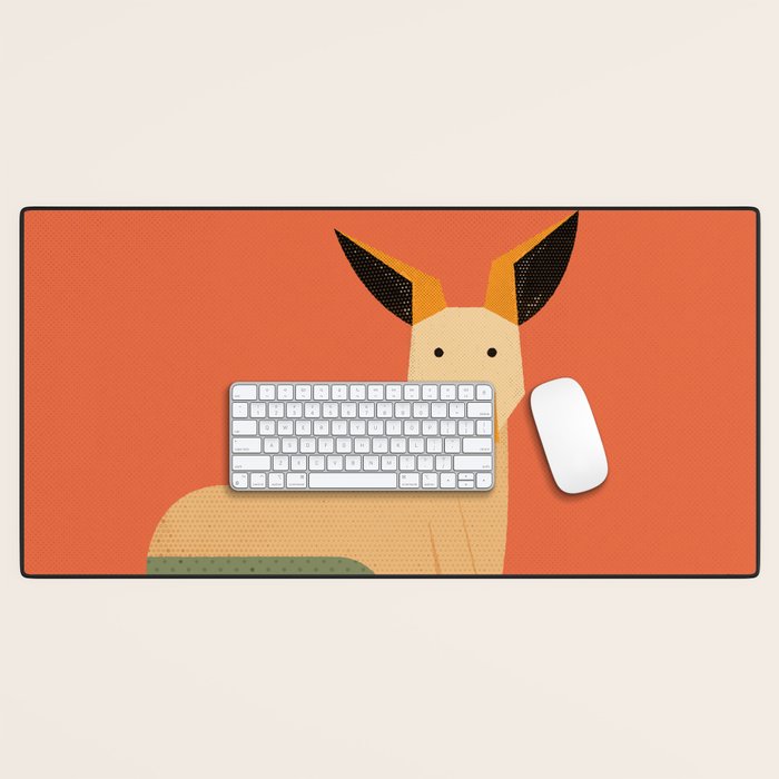 Whimsy Kangaroo Desk Mat Gallery Image 1