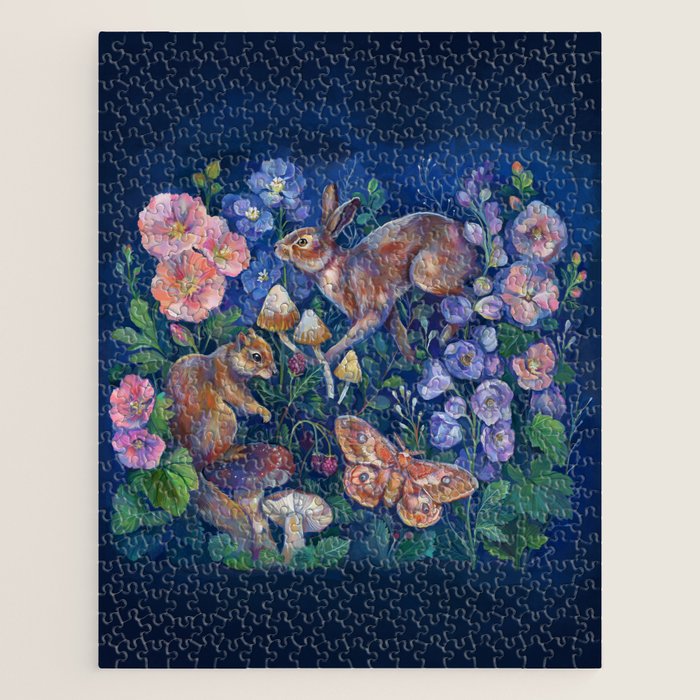 Spring Flower Garden Jigsaw Puzzle Gallery Image 1