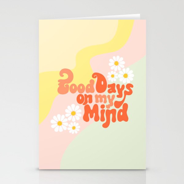 Good Days on My Mind Stationery Card Gallery Image 1