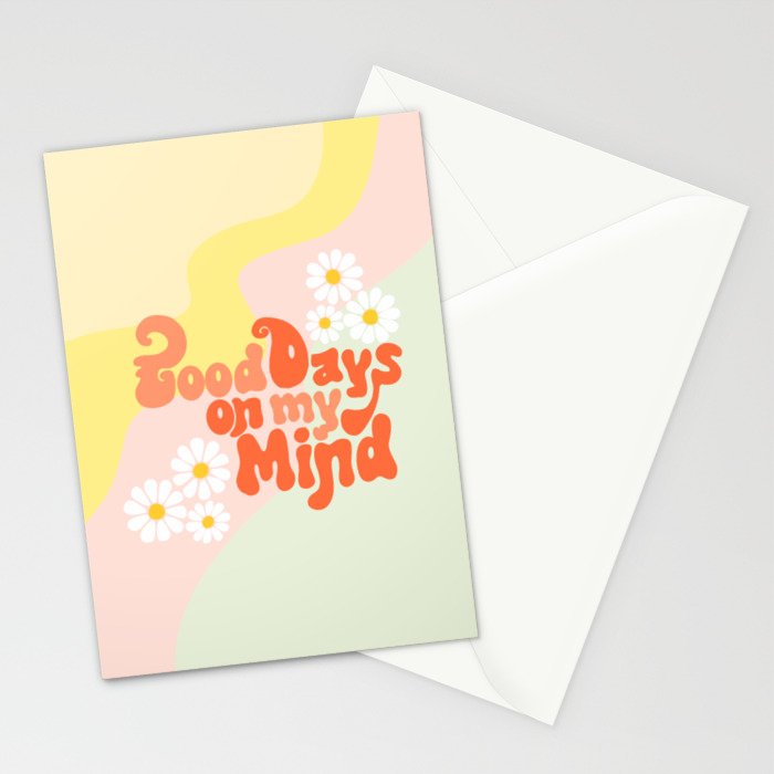 Good Days on My Mind Stationery Card Gallery Image 2