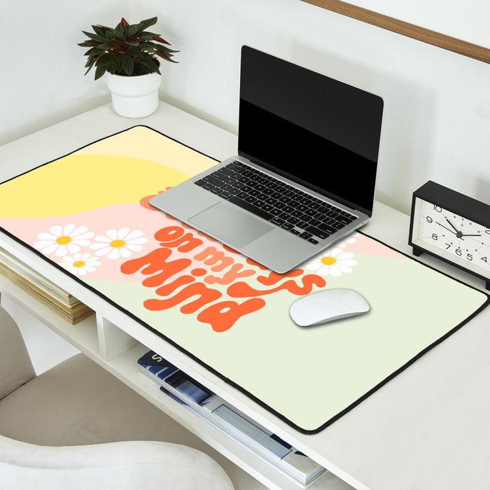 Good Days on My Mind Desk Mat Gallery Image 2