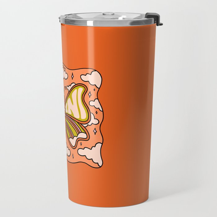 Gemini Butterfly Travel Mug Gallery Image 2