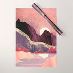 Blush Vista Wrapping Paper Gallery Image 1