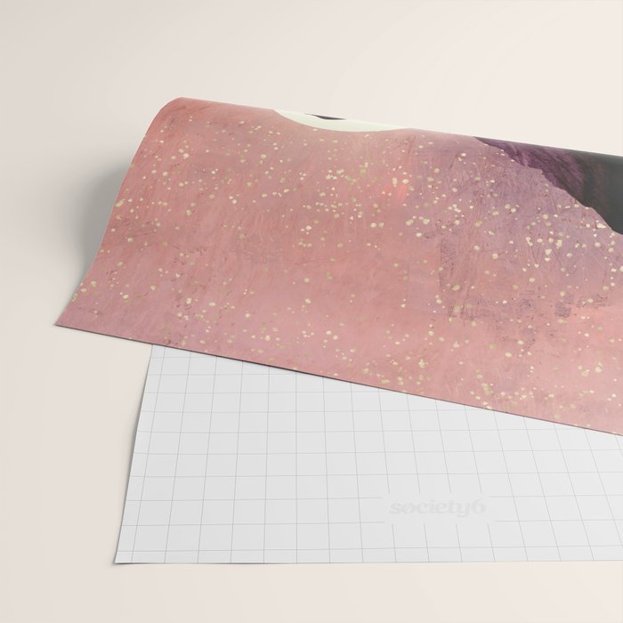 Blush Vista Wrapping Paper Gallery Image 2