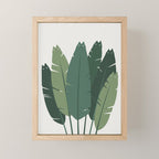Cat and Plant 18 Mini Art Print Gallery Image 1