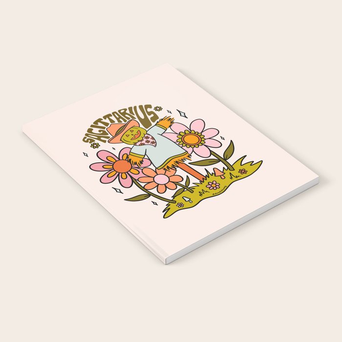 Sagittarius Scarecrow Notebook Gallery Image 1