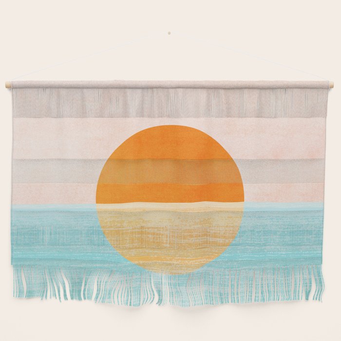 Seaside Sunset Wall Hanging Gallery Image 1