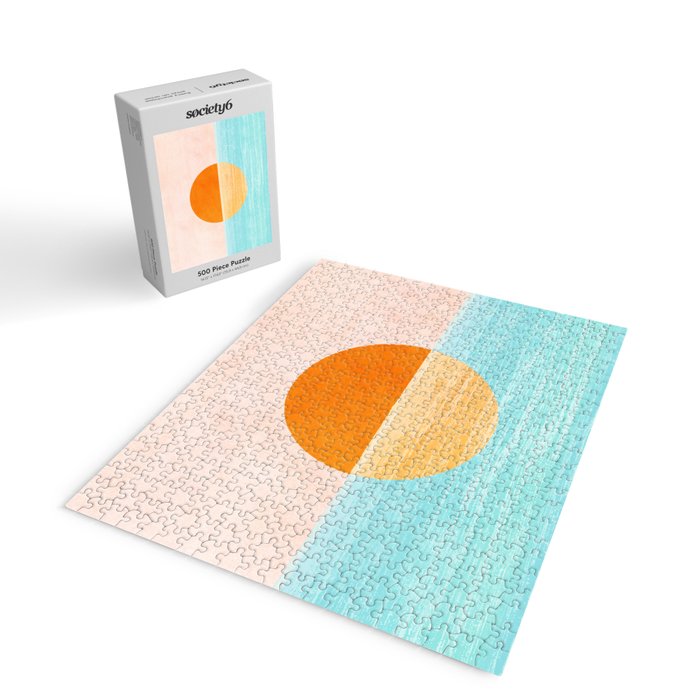 Seaside Sunset Jigsaw Puzzle Gallery Image 2