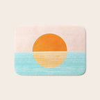 Seaside Sunset Bath Mat Gallery Image 1