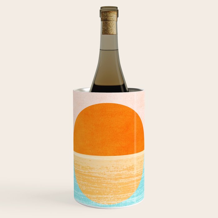 Seaside Sunset Wine Chiller Gallery Image 1