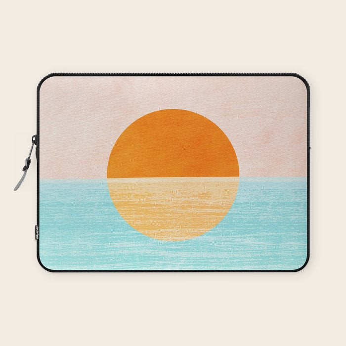 Seaside Sunset Laptop Sleeve Gallery Image 1