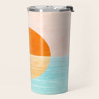 Seaside Sunset Travel Mug Gallery Image 2