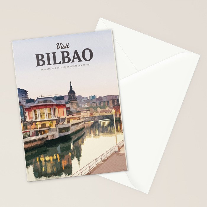 Visit Bilbao Stationery Card Gallery Image 2