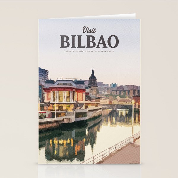 Visit Bilbao Stationery Card Gallery Image 1