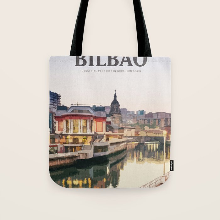 Visit Bilbao Tote Bag Gallery Image 1