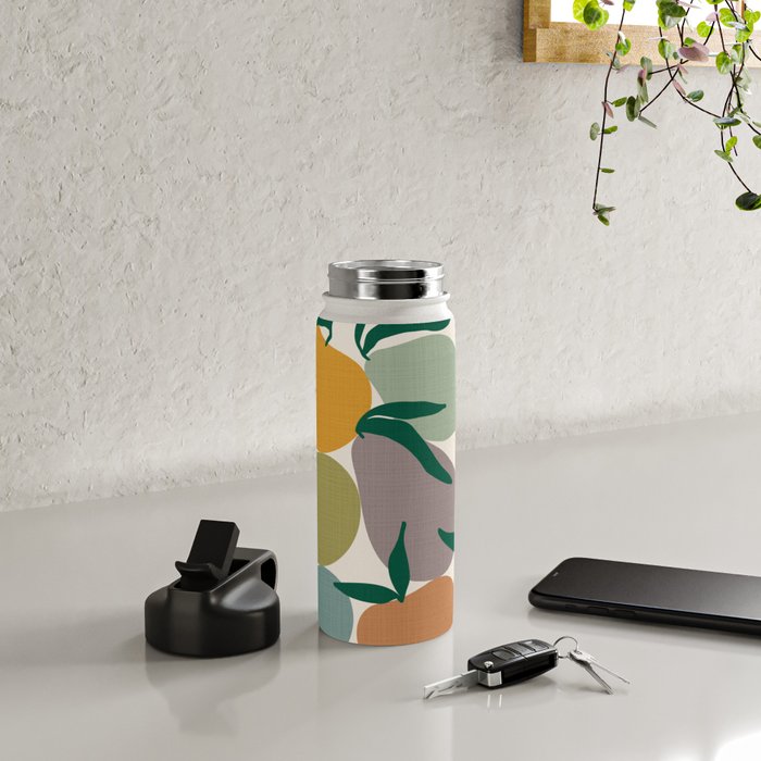 2025 EARTHY FRUIT MARKET CALENDAR Water Bottle Gallery Image 4