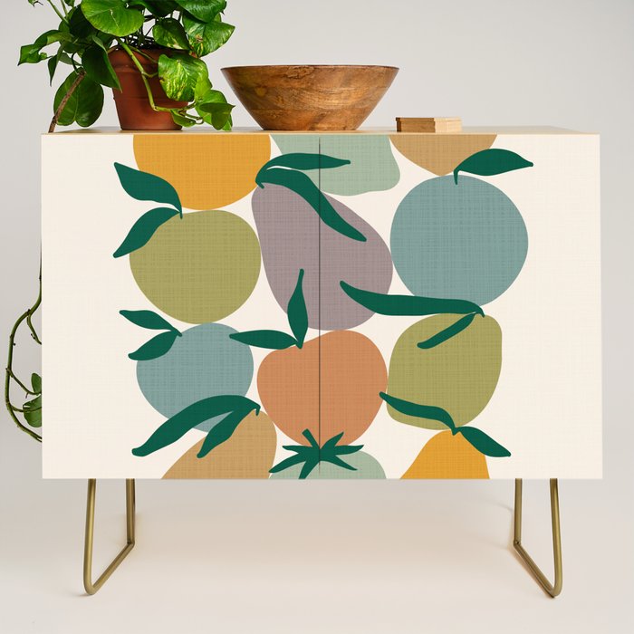 2025 EARTHY FRUIT MARKET CALENDAR Credenza Gallery Image 1