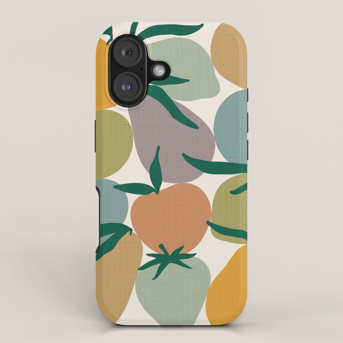 2025 EARTHY FRUIT MARKET CALENDAR iPhone Case Gallery Image 1