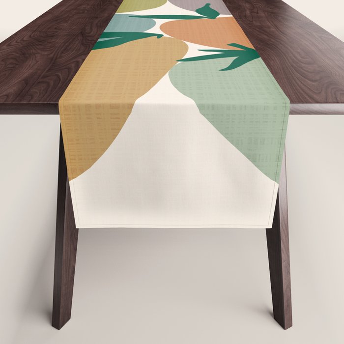 2025 EARTHY FRUIT MARKET CALENDAR Table Runner Gallery Image 1