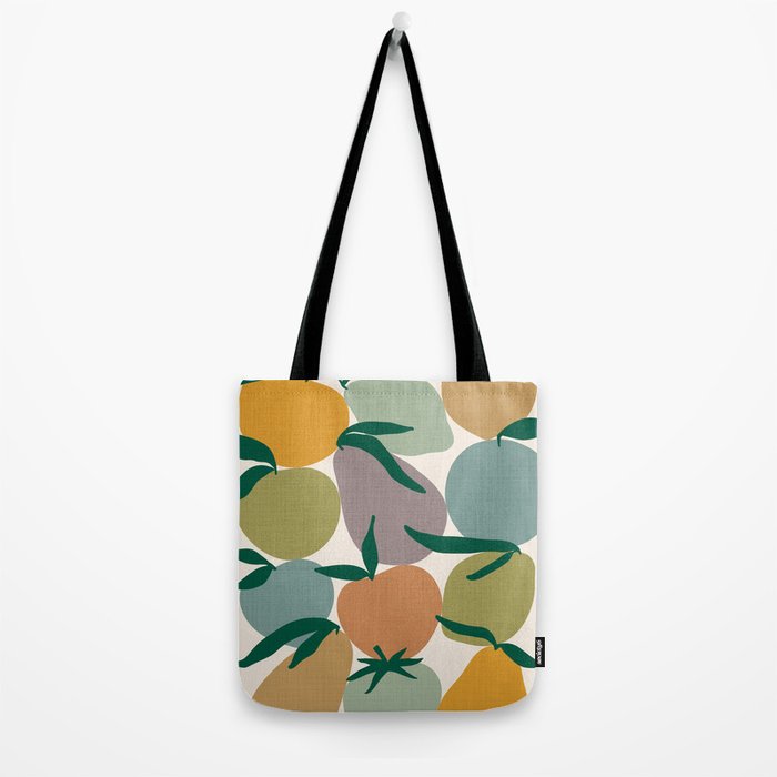 2025 EARTHY FRUIT MARKET CALENDAR Tote Bag Gallery Image 2
