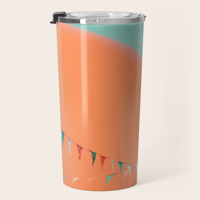The Big Orange - Retro Diner Photography, Midcentury Modern Travel Mug Gallery Image 3