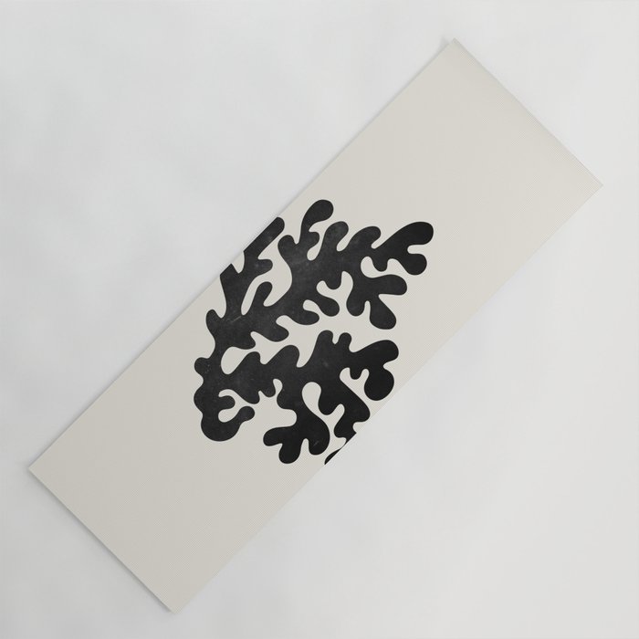 Noir: Matisse Series 03 | Mid-Century Edition Yoga Mat Gallery Image 1