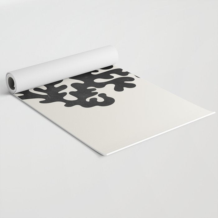 Noir: Matisse Series 03 | Mid-Century Edition Yoga Mat Gallery Image 2