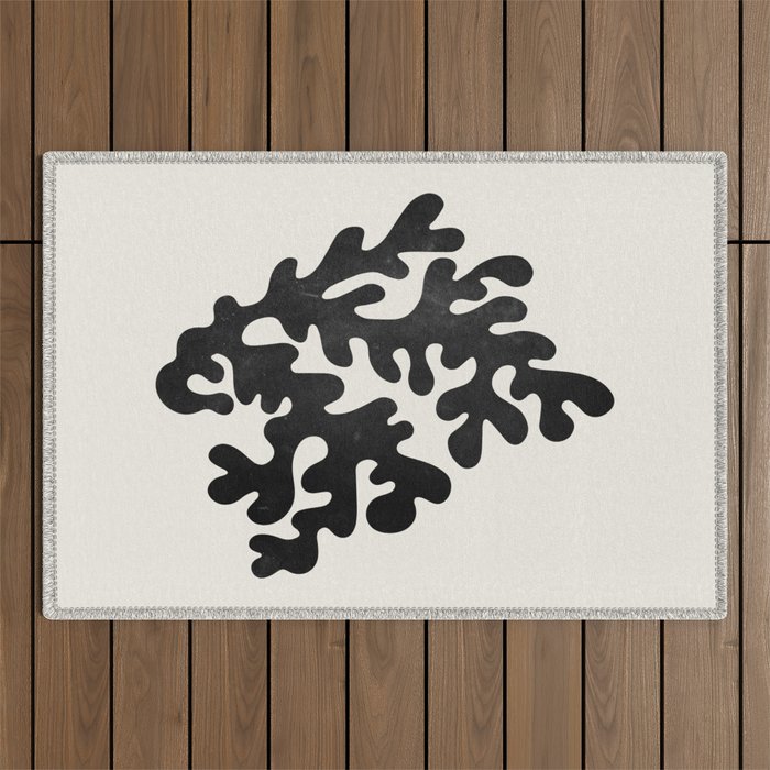 Noir: Matisse Series 03 | Mid-Century Edition Outdoor Rug Gallery Image 1