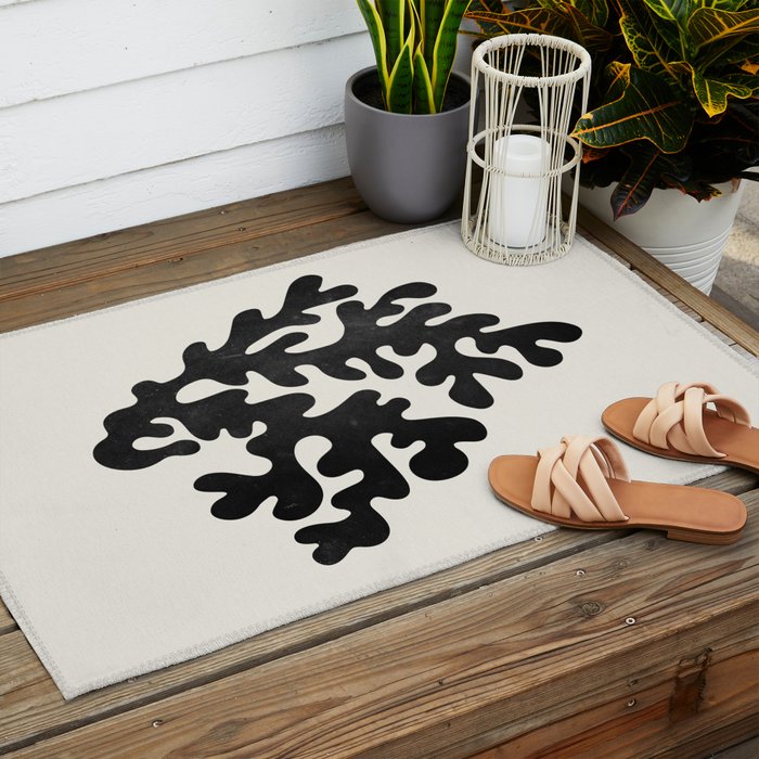Noir: Matisse Series 03 | Mid-Century Edition Outdoor Rug Gallery Image 2
