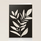 Minimalist plants and leaves Art 3 Stationery Card Gallery Image 2