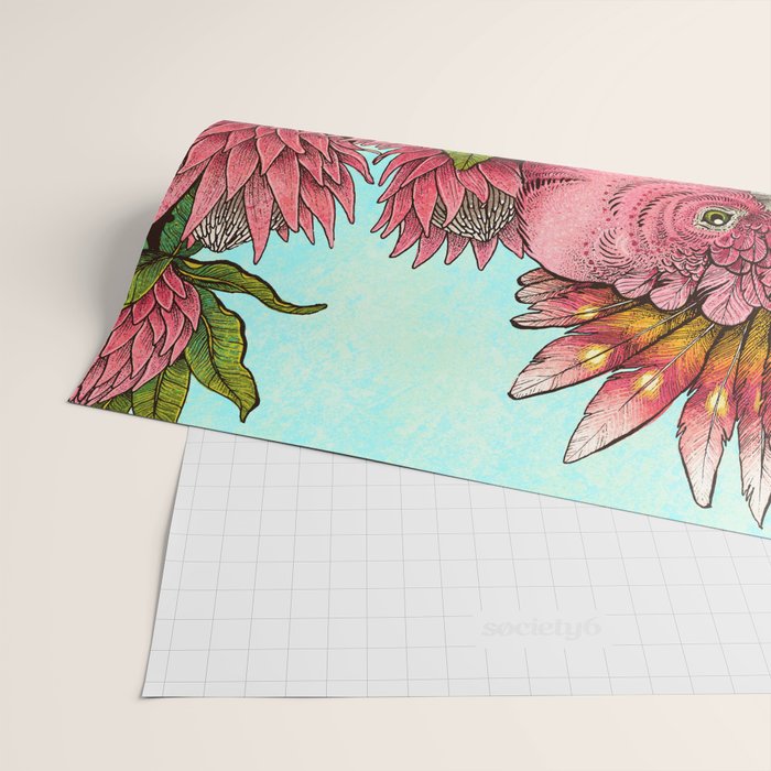 Major Mitchells Cockatoo Wrapping Paper Gallery Image 2