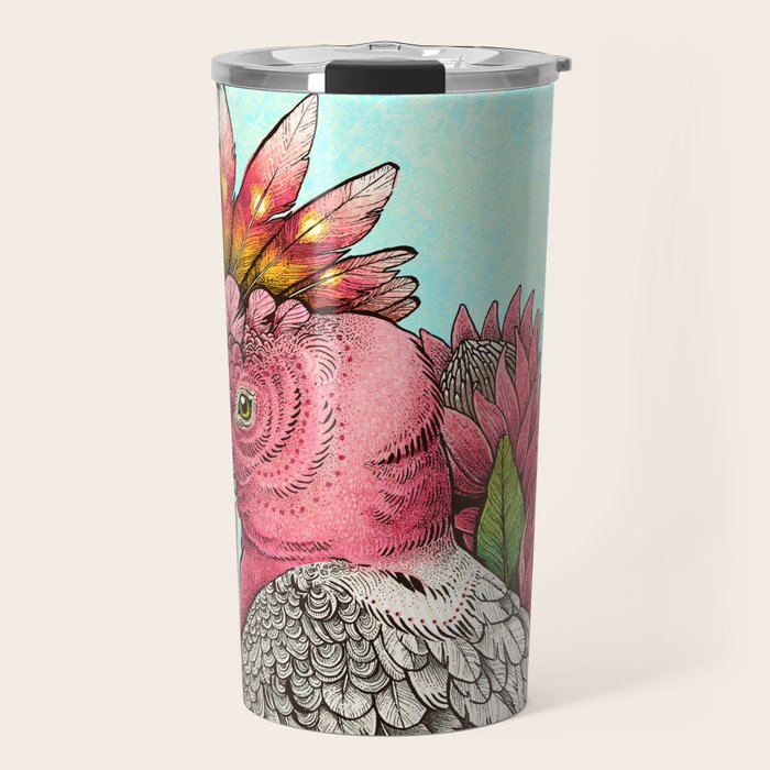 Major Mitchells Cockatoo Travel Mug Gallery Image 1