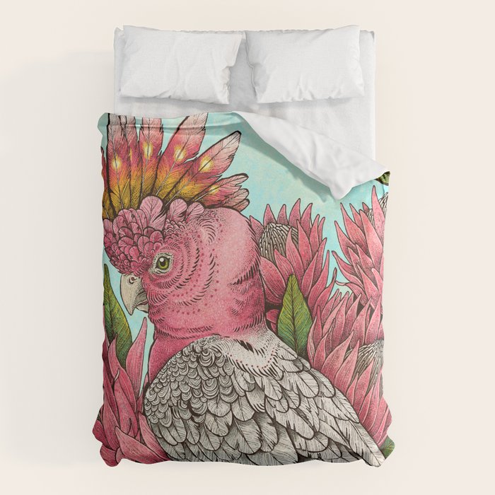 Major Mitchells Cockatoo Duvet Cover Gallery Image 6