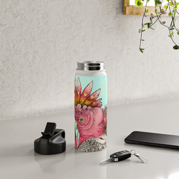 Major Mitchells Cockatoo Water Bottle Gallery Image 4