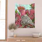 Major Mitchells Cockatoo Wall Tapestry Gallery Image 2