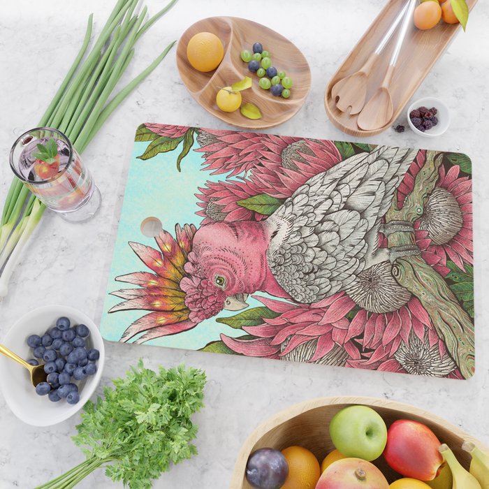 Major Mitchells Cockatoo Cutting Board Gallery Image 2