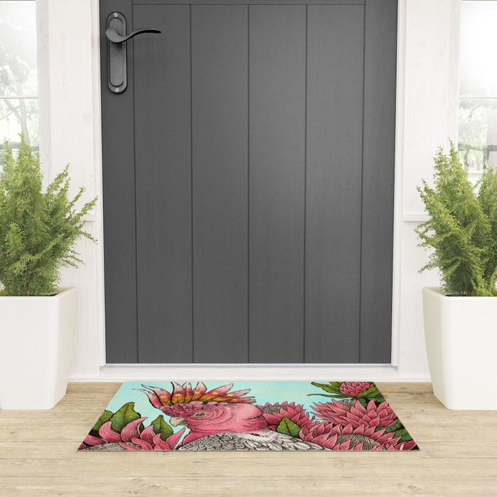 Major Mitchells Cockatoo Welcome Mat Gallery Image 3